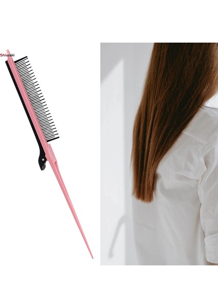Kuaför Için Tarak Tarağı Boyama Kesme Düzeltme Pembe Için Kuyruk Tarağı (Yurt Dışından) indirimleri