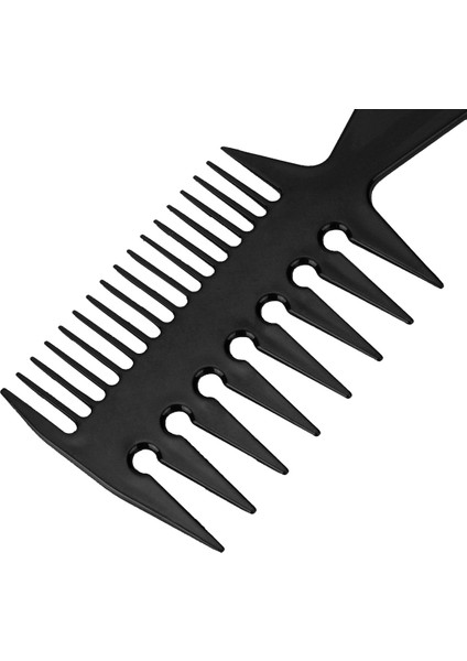 Monja Profesyonel Geniş Diş Plastik Saç Fırçası Tarak Anti-Statik Islak Dolaşık Açıcı Saç Tarak Pro Salon Yumuşak Saç Bakımı Şekillendirici Aracı (Yurt Dışından) fırsatları