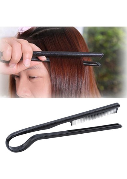 Adet Faydalı Saç Düzleştirici Salon Tarak Kuaförlük Pürüzsüz Aracı Tutma Maşa Saç Şekillendirici Araçları Kadınlar Için (Yurt Dışından)