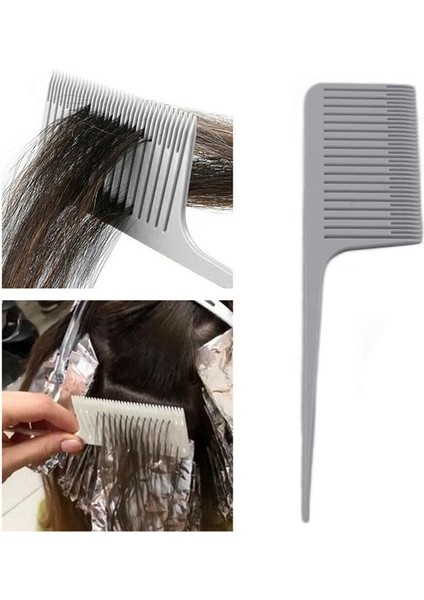Adet Profesyonel Geniş Diş Saç Tarak Fırça Anti Statik Salon Boyama Araçları Berber Dolaşık Açıcı Tarak Dıy Saç Şekillendirici Aksesuarları (Yurt Dışından)