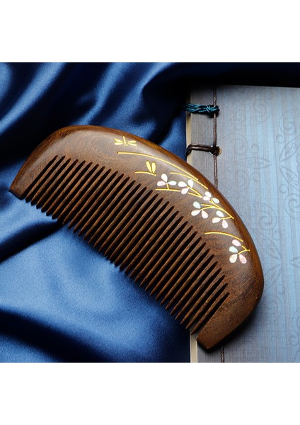 Sevimli Doğal Şeftali Ahşap Tarak Hakiki Mini Sandal Ağacı Sandal Ağacı Tarak Trompet Taşınabilir Taşınabilir Öğrenci Kız (Yurt Dışından) fiyatları