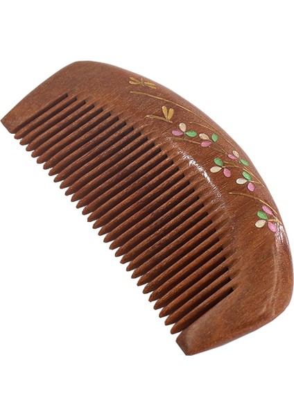 Sevimli Doğal Şeftali Ahşap Tarak Hakiki Mini Sandal Ağacı Sandal Ağacı Tarak Trompet Taşınabilir Taşınabilir Öğrenci Kız (Yurt Dışından) indirimleri