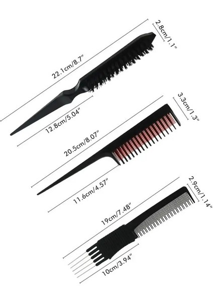 Adet/takım Dolaşık Açıcı Saç Fırçası Sıçan Kuyruğu Tarak Şekillendirici Saç Fırçası Düz Kıvırcık Islak Saç Fırçası Kadın Kuaförlük Salon Araçları (Yurt Dışından) fiyatları
