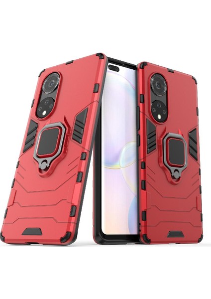 Onur Için Kılıf 50 Pro 5g 360 &deg; Dönen Halka Kickstand Askeri Damla Kapak (Yurt Dışından) indirimleri