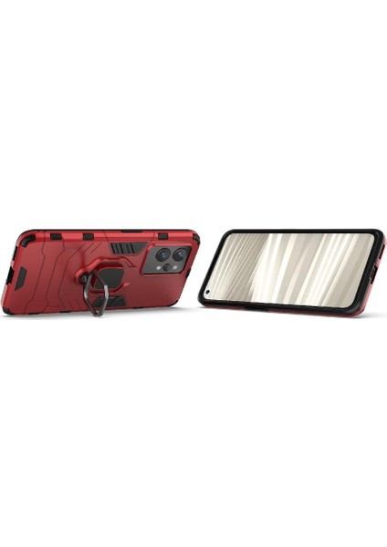Realme Gt 2 Pro Kickstand Darbeye Kapak Için Kılıf 360 &deg; Dönen Halka Damla (Yurt Dışından) fiyatları