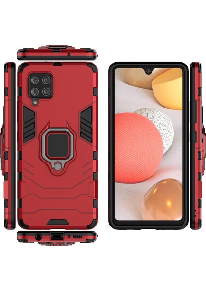 Samsung Galaxy Case 5g Için Kılıf 360 &deg; Dönen Halka Kickstand Darbeye Damla (Yurt Dışından)