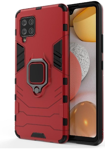 Samsung Galaxy Case 5g Için Kılıf 360 &deg; Dönen Halka Kickstand Darbeye Damla (Yurt Dışından)