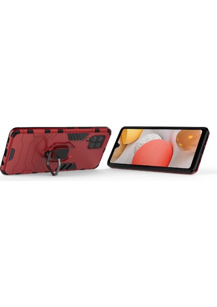 Samsung Galaxy Case 5g Için Kılıf 360 &deg; Dönen Halka Kickstand Darbeye Damla (Yurt Dışından)