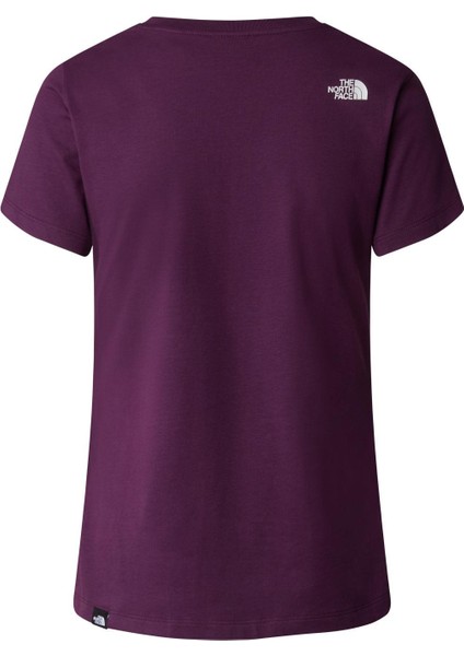 W S/s Sımple Dome Slım Tee Bayan T-Shirt NF0A87NHV6V1 fiyatları