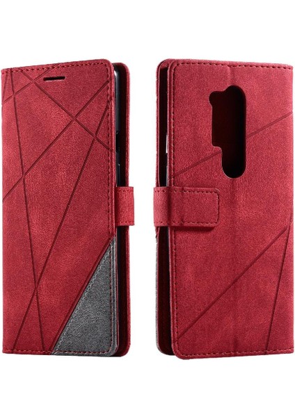 Oneplus 8 Için Kılıf Pro Cüzdan Flip Folio Manyetik Kart Tutucu Kickstand Pu (Yurt Dışından)