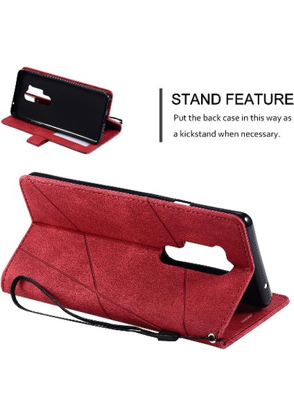 Oneplus 8 Için Kılıf Pro Cüzdan Flip Folio Manyetik Kart Tutucu Kickstand Pu (Yurt Dışından) indirimleri