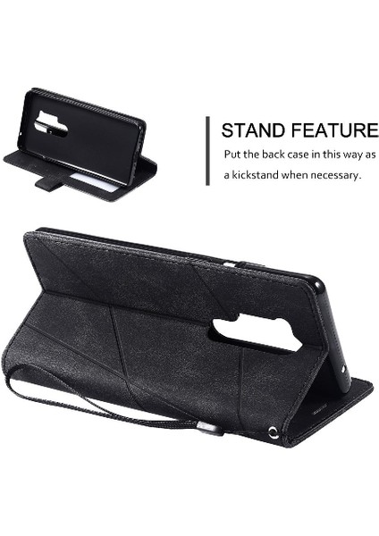 Oneplus 8 Için Kılıf Pro Cüzdan Flip Folio Manyetik Kart Tutucu Kickstand Pu (Yurt Dışından) fırsatları
