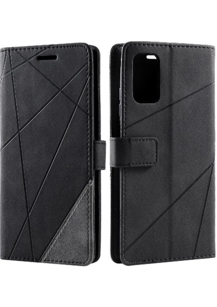 Samsung Galaxy A03S Darbeye Cüzdan Flip Folio Manyetik Pu Kart (Yurt Dışından)