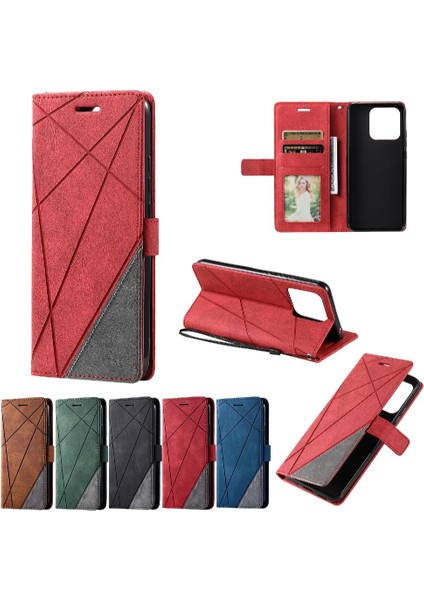 Xiaomi 13 Pro Pu Deri Darbeye Dayanıklı Kart Tutucu Kickstand Cüzdan (Yurt Dışından)