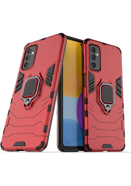 Samsung Galaxy M52 5g Kickstand Darbeye Kapak 360 &deg; Dönen (Yurt Dışından)