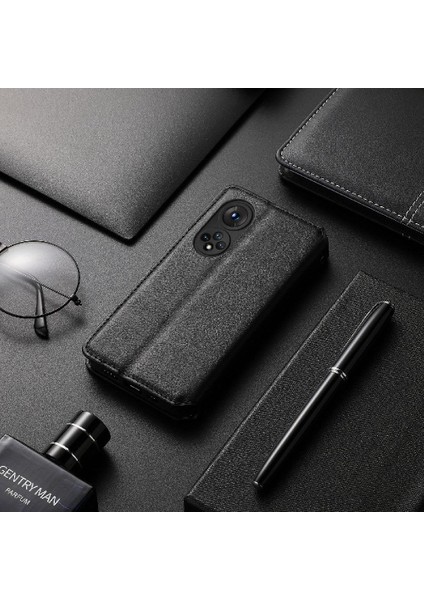 Huawei Onur Için Kılıf 50 Pro Moda Tasarım Deri Kılıf Kapak Çevirin (Yurt Dışından) fırsatları