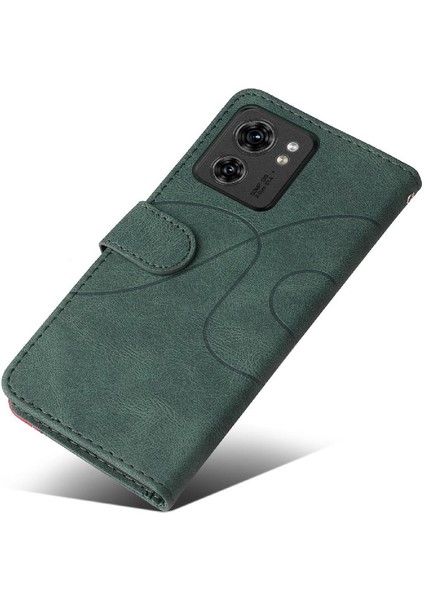 Motorola Kenar 40 5g Kickstand Koruyucu Pu Deri Flip Folio Için Kılıf (Yurt Dışından) fırsatları