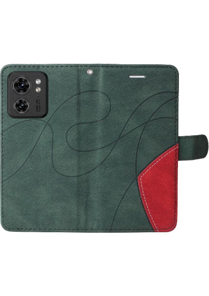 Motorola Kenar 40 5g Kickstand Koruyucu Pu Deri Flip Folio Için Kılıf (Yurt Dışından) indirimleri