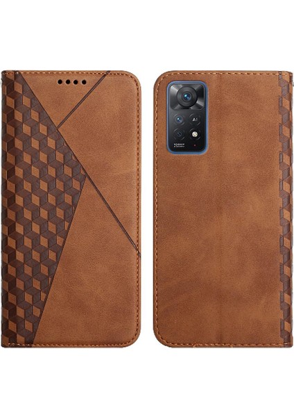 Uyumlu Xiaomi Redmi NOTE11 PRO4G/5G Cüzdan Kılıf (Yurt Dışından)