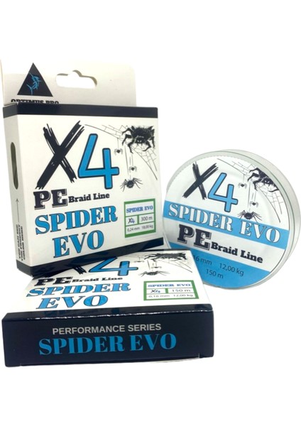 Spıder Evo 4x 150 mt Yeşil Ip Misina
