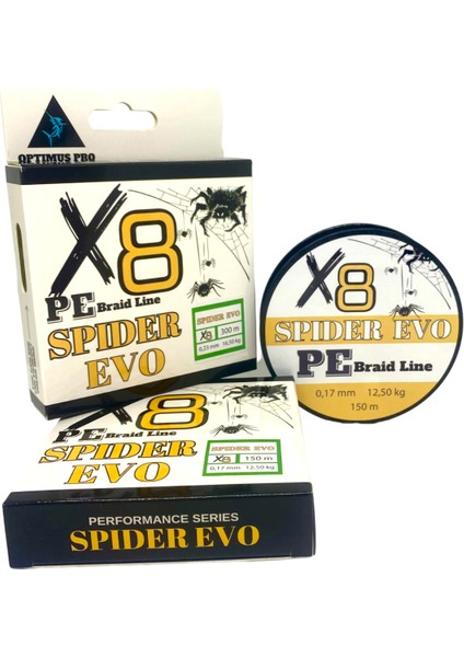 Spıder Evo 8x 150 mt Yeşil Ip Misina fiyatları