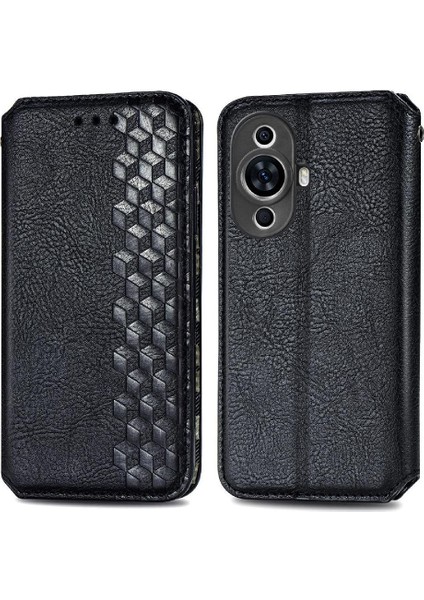 Huawei Nova 11 Için Kılıf Kapak Çevirin Cüzdan Fonksiyonu Moda Tasarım Kılıf (Yurt Dışından)