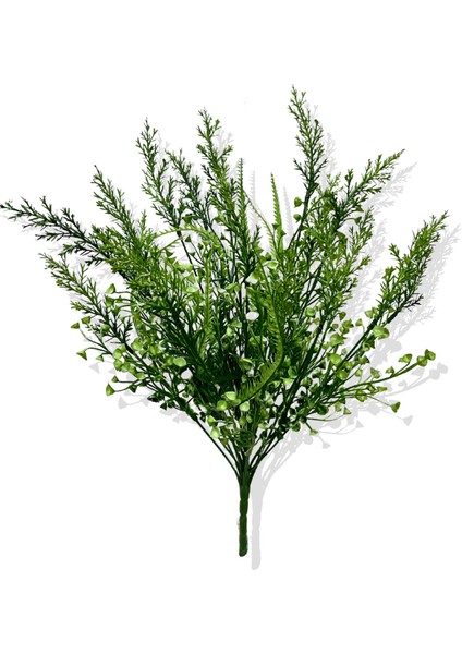 Yapay Bitki Lux Yeşillik Demeti 50 cm 18 Dal
