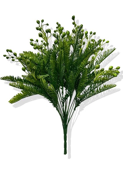 Yapay Çiçek Lux Yoğun Yaprak Yeşillik Demeti 45 cm