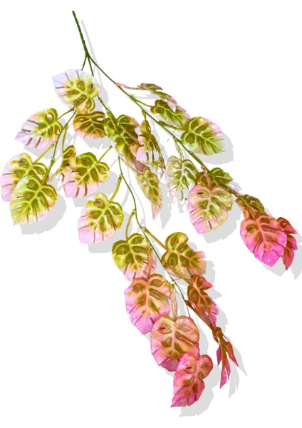 Yapay Devetabanı 3 Dallı Sarkıt 80 cm Pembe fiyatları