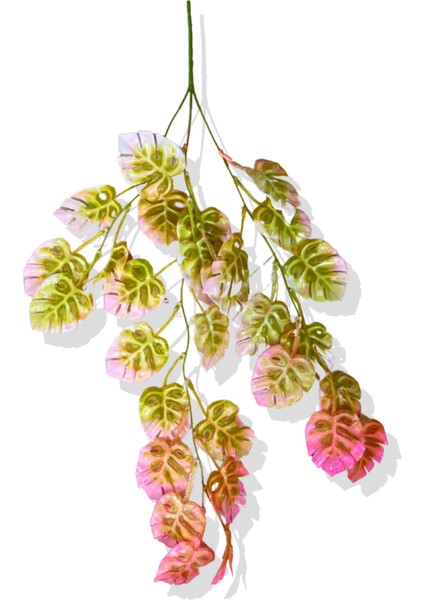 Yapay Devetabanı 3 Dallı Sarkıt 80 cm Pembe modelleri