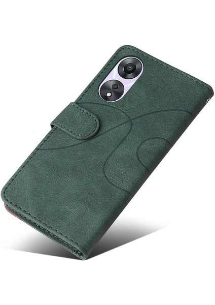 Kart Yuvası Standı Kickstand Koruyucu Iki Renkli Oppo Oppo 5g Için Kılıf (Yurt Dışından)