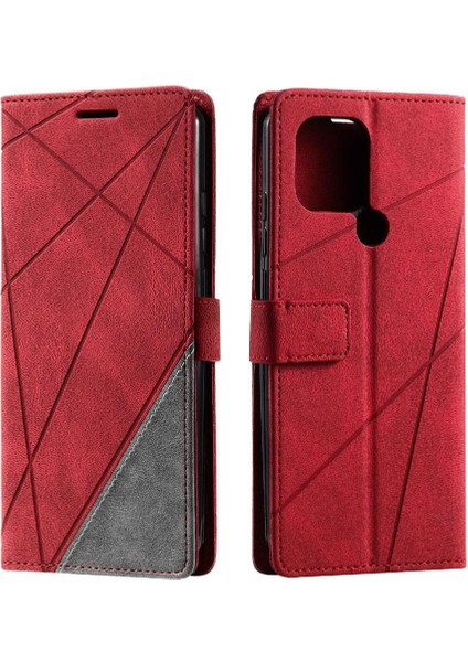 Xiaomi Redmi A1 Artı Darbeye Dayanıklı Kart Tutucu Için Kickstand Cüzdan Çevir (Yurt Dışından)