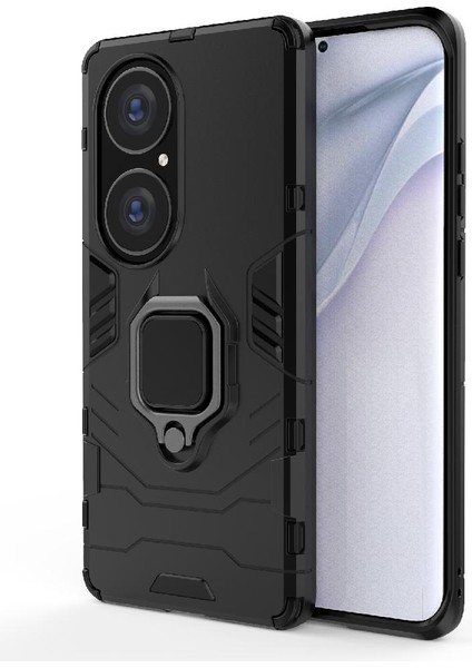 Huawei P50 Pro Askeri Damla Koruma Kickstand 360 &deg; Dönen (Yurt Dışından) indirimleri