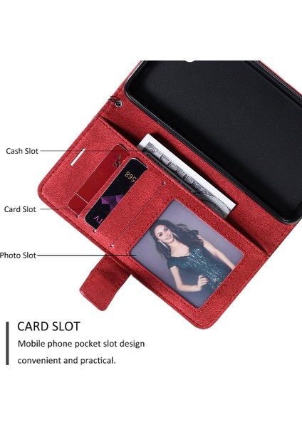 Huawei Huawei P Kart Tutucu Için Kickstand Manyetik Pu Deri Darbeye Dayanıklı (Yurt Dışından) fırsatları