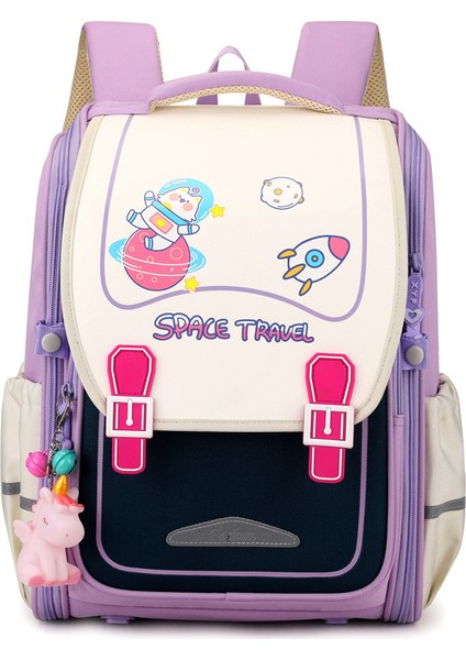 Su Geçirmez Büyük Kapasiteli Erkek ve Kız Öğrenci Okul Çantaları, Omurga Yükü Azaltma, Geceleri Güvenli Yansıtma (Yurt Dışından)