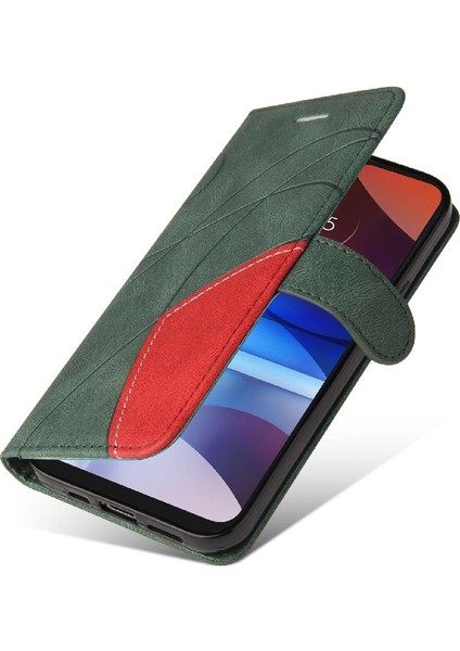 Motorola Moto E7 Güç Kickstand Koruyucu Kart Yuvası Standı ile Kılıf (Yurt Dışından)