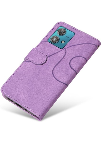 Motorola Kenar 40 Neo 5g Pu Deri Flip Folio Kılıf Kickstand ile (Yurt Dışından) modelleri