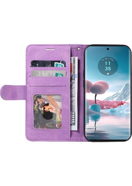 Motorola Kenar 40 Neo 5g Pu Deri Flip Folio Kılıf Kickstand ile (Yurt Dışından) fırsatları