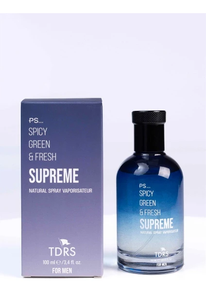 Supreme Şakayık Özel Seri Uzun Süre Kalıcı 100 ML Erkek Parfüm