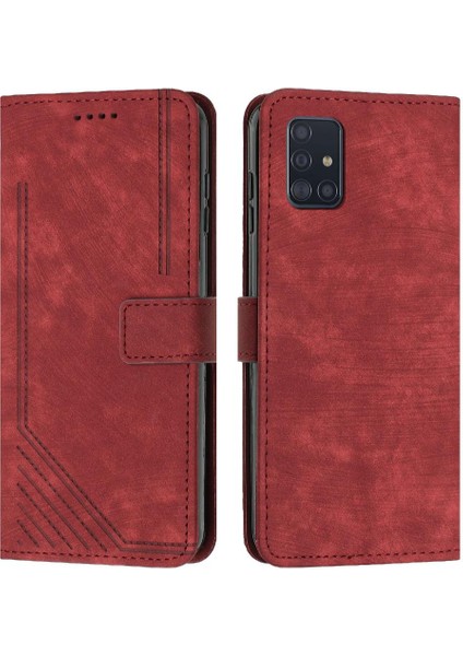 Uyumlu Samsung A51 4G/M40S Cüzdan Kılıf (Yurt Dışından)
