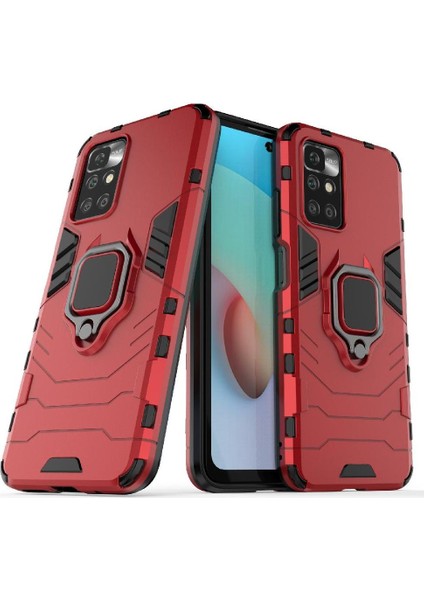 Xiaomi Redmi 10 4g Darbeye Askeri Damla Koruma Halkası Telefon Kılıfı (Yurt Dışından)