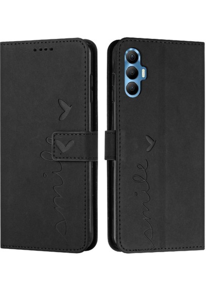 Tecno Spark 8 Pro Yan Toka Darbeye Tam Pu Telefon Kılıfı (Yurt Dışından)