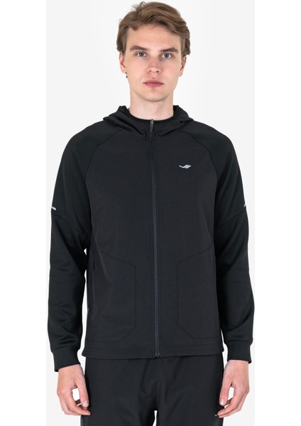 Erkek Fermuarlı Kapüşonlu Sweatshirt 24B-1115-23N