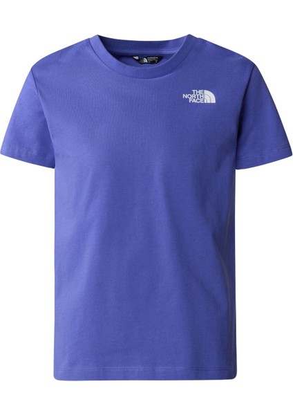 The North Face B S/s Redbox Tee (Back Box Graphıc) Genç Erkek Tişört NF0A87T5PFO1