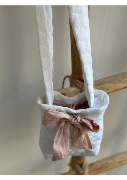 Harper Beyaz Kapitone Çanta modelleri