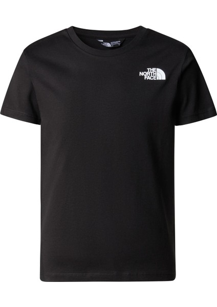 The North Face B S/s Redbox Tee (Back Box Graphıc) Genç Erkek Tişört NF0A87T5JK31