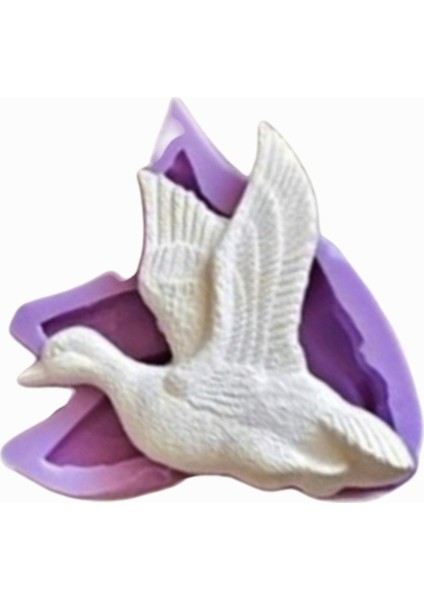 10CM Ördek Kuş Silikon Kalıp K-1204, Kokulu Taş Sabun Polyester Reçine Alçı Mum Kalıbı modelleri