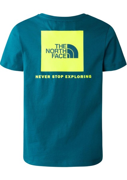 B S/S REDBOX TEE (BACK BOX GRAPHIC) Erkek Çocuk Tişört NF0A87T5YAO1