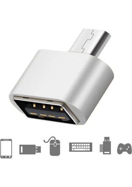 Metal Kasa Type C To USB 3.1 Otg Data Çevirici Adaptör Hızlı Aktarım