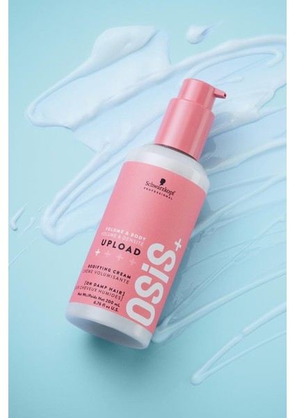 Schwarzkopf Osis Upload Hacim Kremi 200ML x 3 Adet | Elektriklenmeye & Isıya Karşı Korumalı Dipten Uca Hacim modelleri